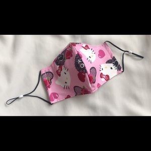 Hearts Adult Duckbill Style Mask